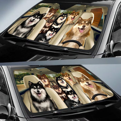 Finnish Lapphund All Over Printed 3D Sun Shade