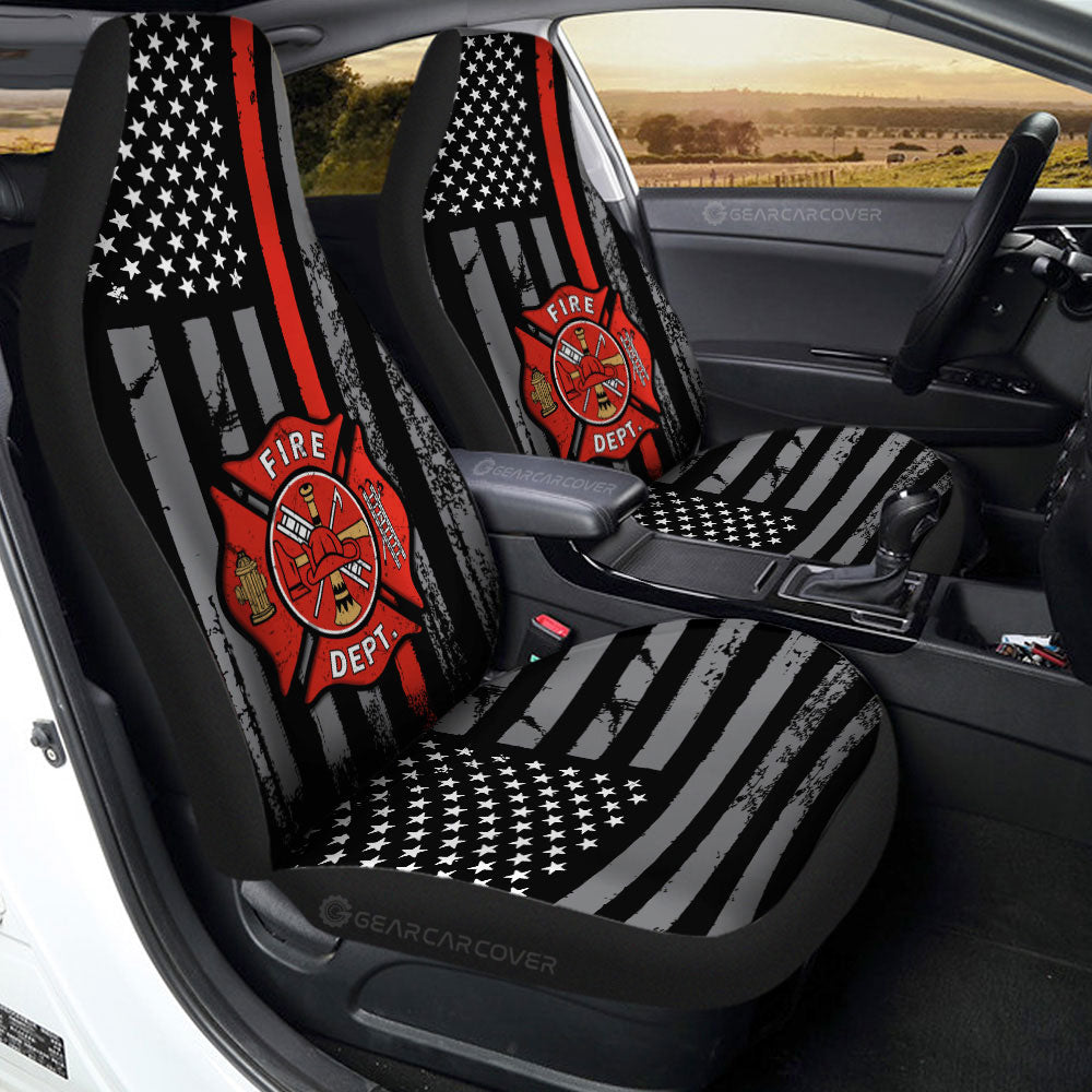 Firefighter Car Seat Covers Custom Car Accessories