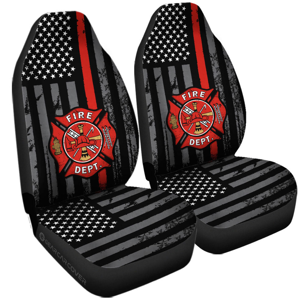 Firefighter Car Seat Covers Custom Car Accessories