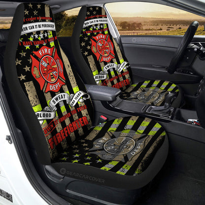 Firefighter Car Seat Covers Custom Car Accessories
