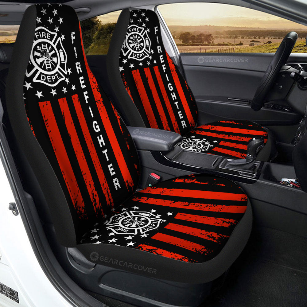 Firefighter Car Seat Covers Custom Car Accessories