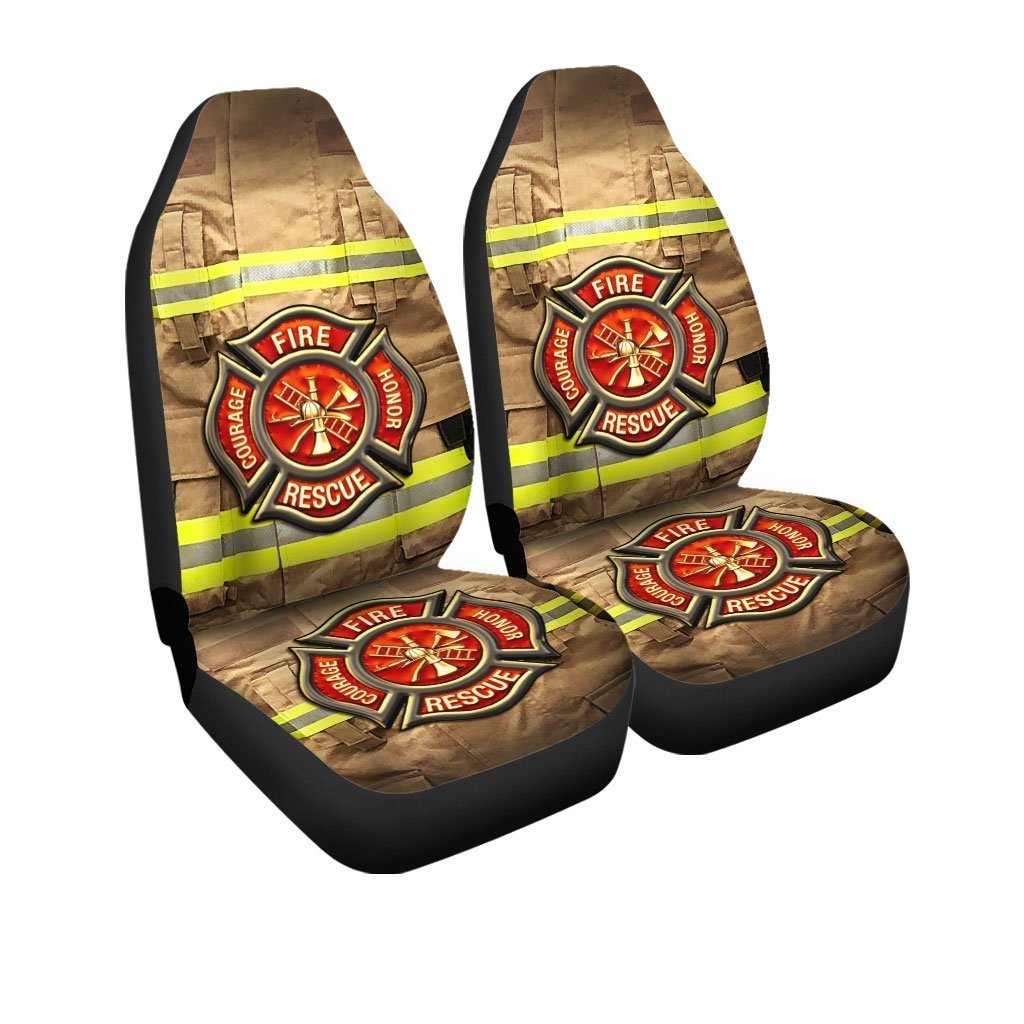 Firefighter Car Seat Covers Custom Uniform Car Accessories