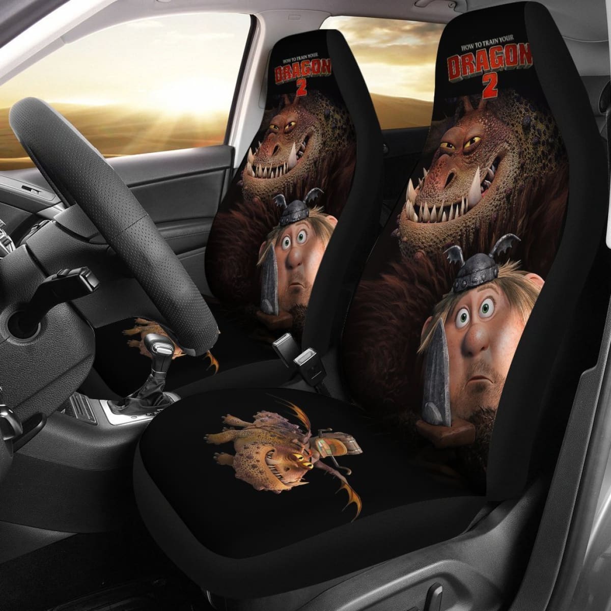 Fishlegs How To Train Your Dragon 2 Car Seat Covers Lt03 Universal Fit 225721