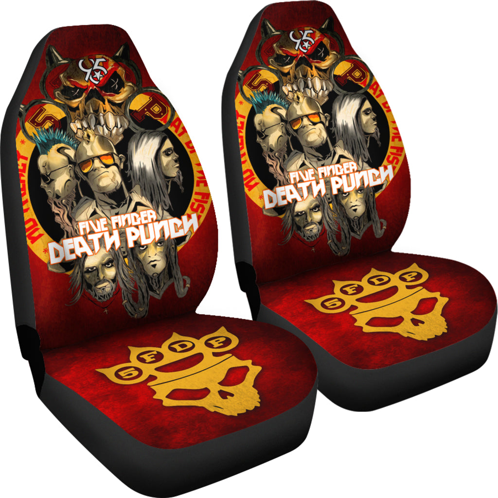 Five Finger Death Punch Rock Band Car Seat Cover Five Finger Death Punch Car Accessories Fan Gift Ci120911