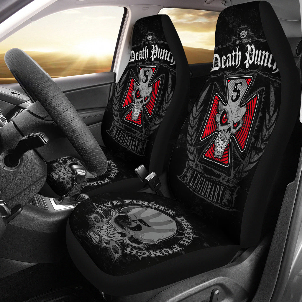 Five Finger Death Punch Rock Band Car Seat Cover Five Finger Death Punch Car Accessories Fan Gift Ci12010