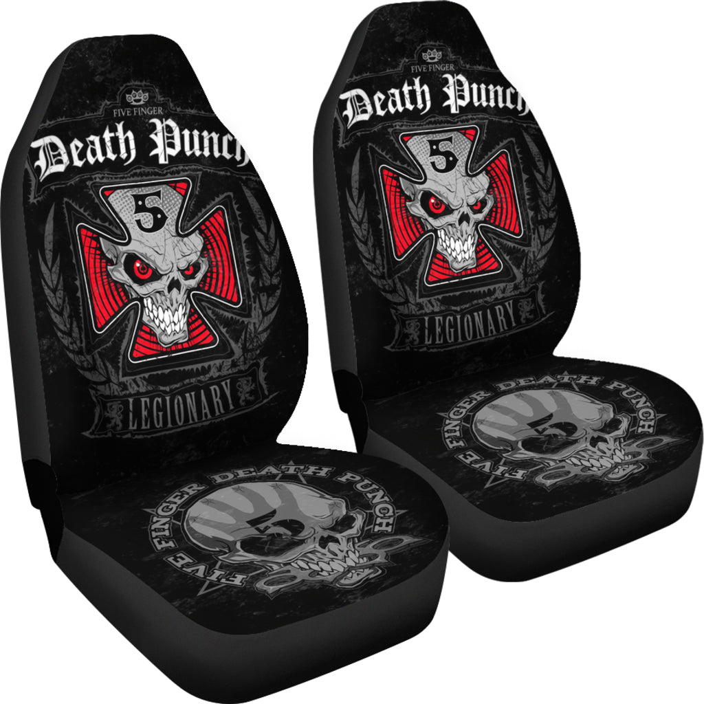 Five Finger Death Punch Rock Band Car Seat Cover Five Finger Death Punch Car Accessories Fan Gift Ci12010