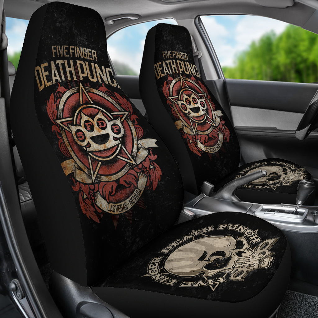 Five Finger Death Punch Rock Band Car Seat Cover Five Finger Death Punch Car Accessories Fan Gift Ci120809