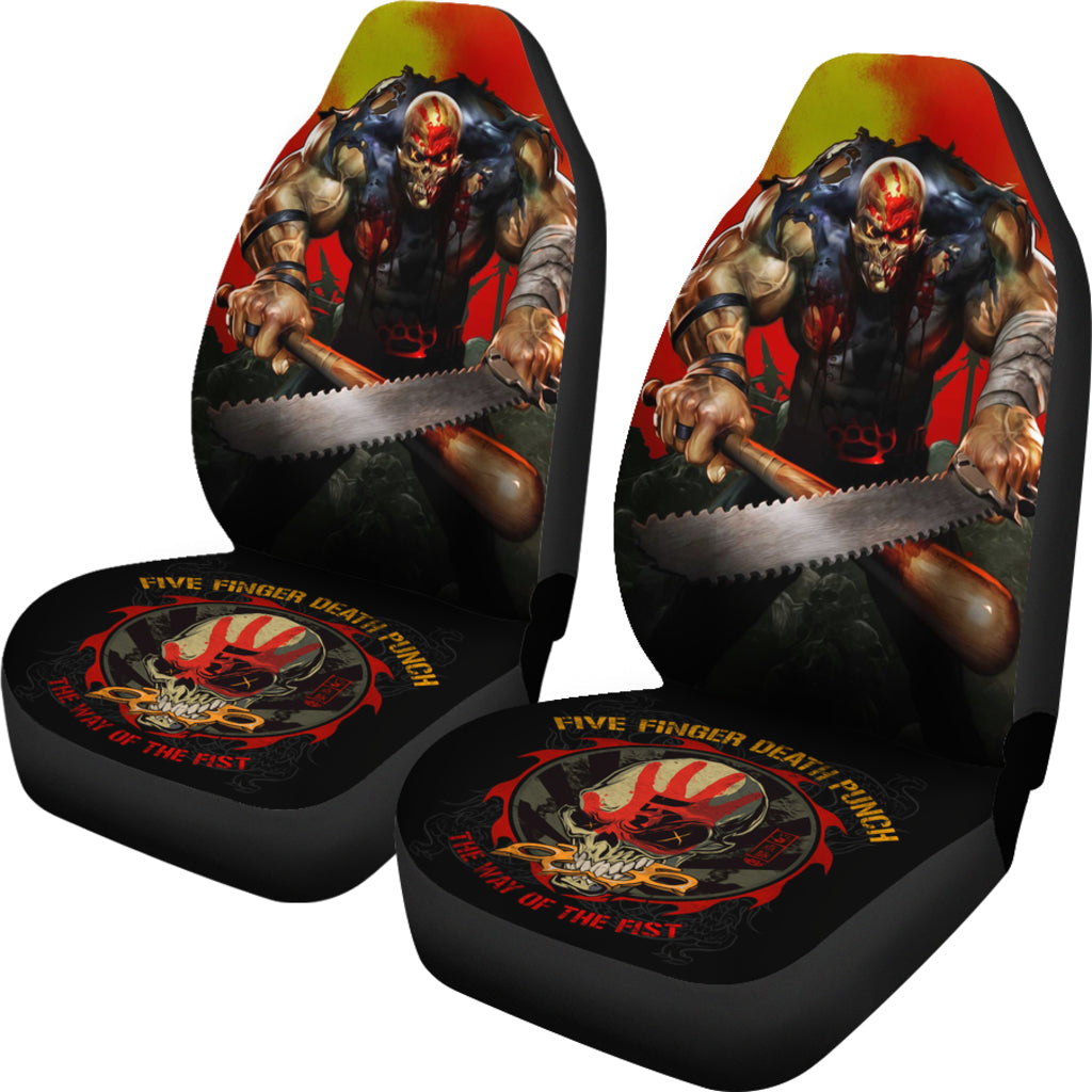 Five Finger Death Punch Rock Band Car Seat Cover Five Finger Death Punch Car Accessories Fan Gift Ci120807
