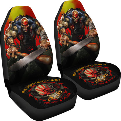 Five Finger Death Punch Rock Band Car Seat Cover Five Finger Death Punch Car Accessories Fan Gift Ci120807