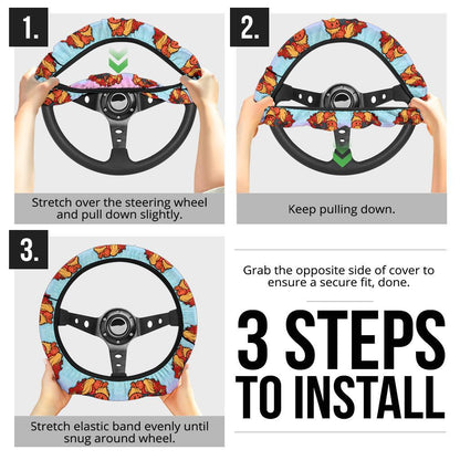 Flareon Car Steering Wheel Cover