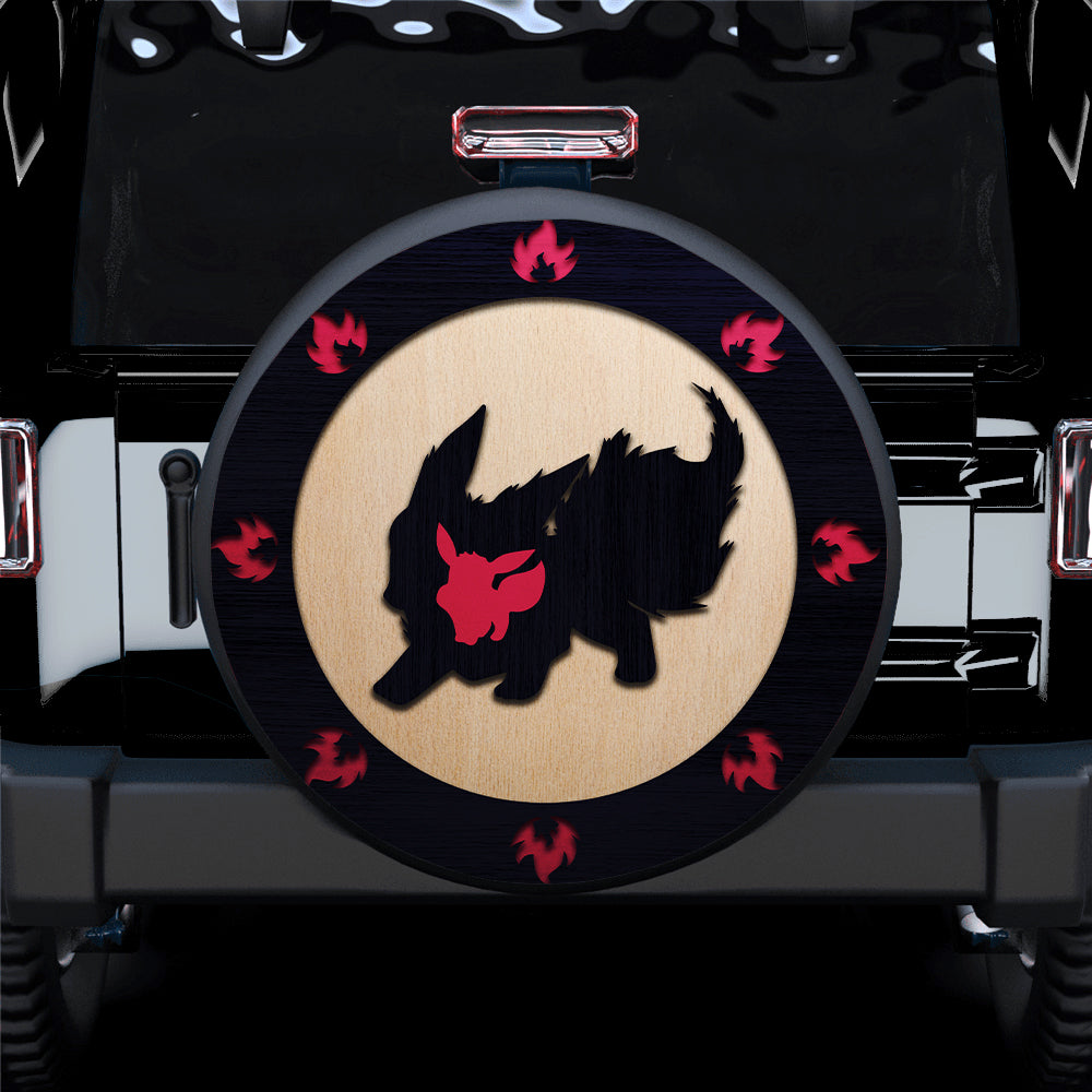 Flareon Eevee Evolution Jeep Car Spare Tire Cover