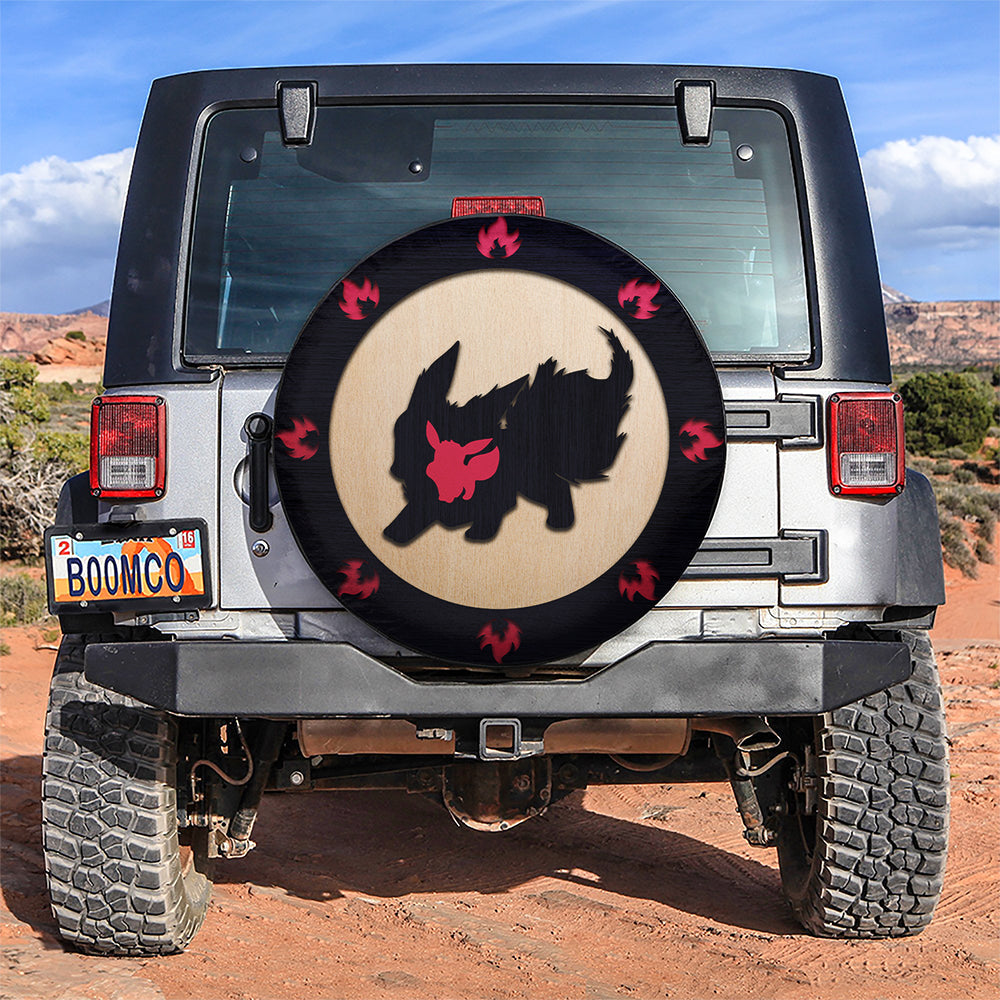 Flareon Eevee Evolution Jeep Car Spare Tire Cover