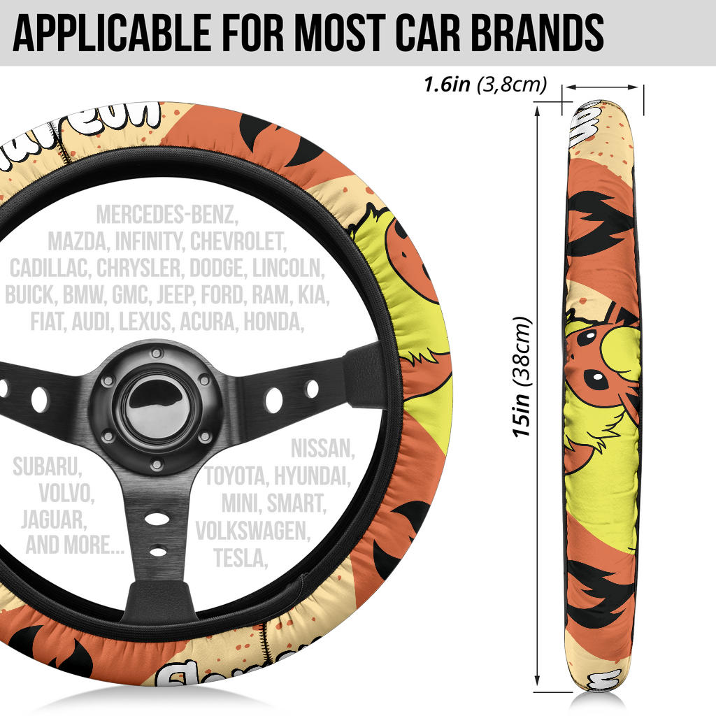 Flareon Steering Wheel Cover