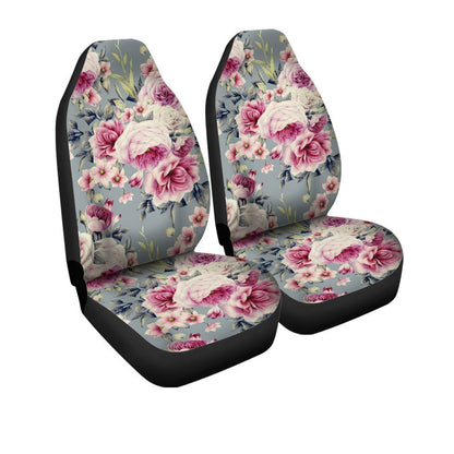 Floral Car Seat Covers Custom Flower Car Accessories