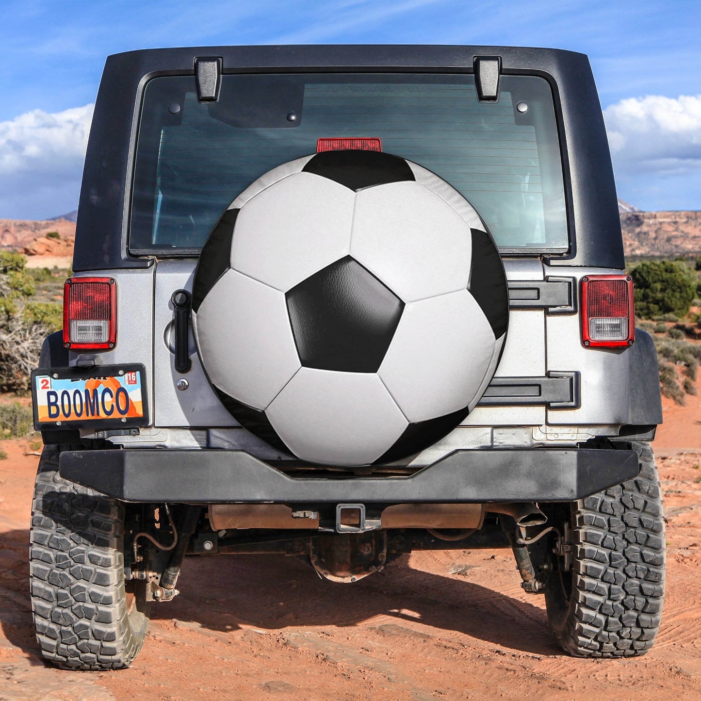 Football 3d Spare Tire Cover
