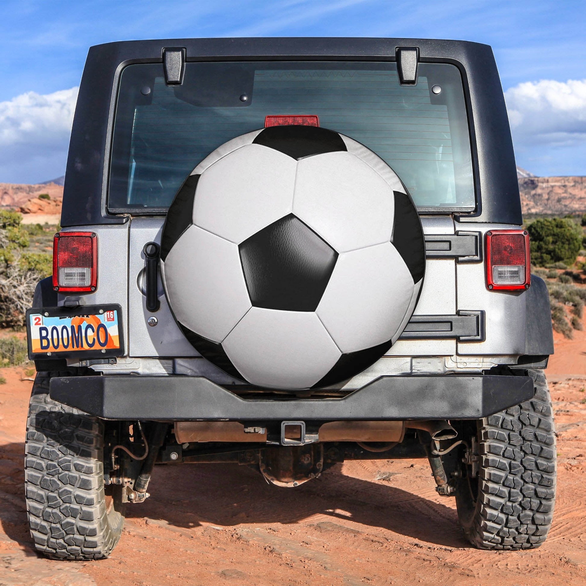 Football 3d Spare Tire Cover
