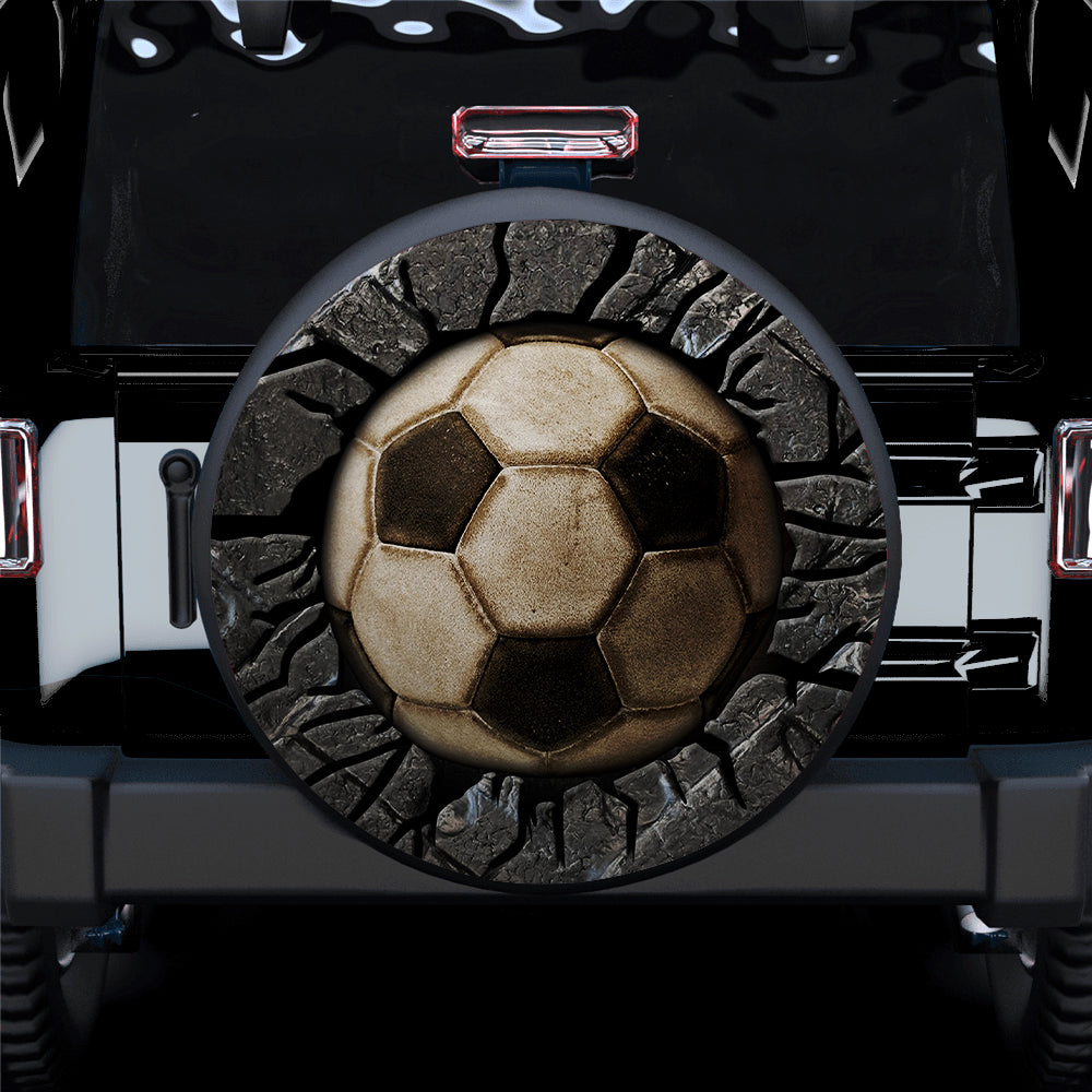 Football Soccer 3D Car Spare Tire Cover