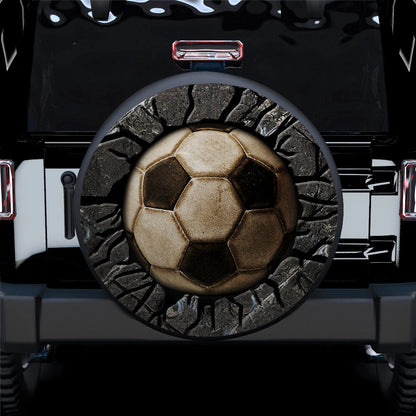 Football Soccer 3D Car Spare Tire Cover