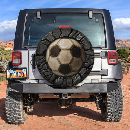 Football Soccer 3D Car Spare Tire Cover