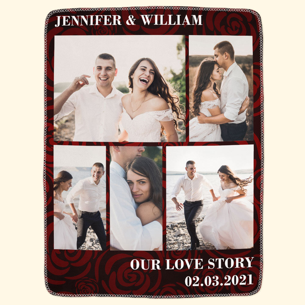 Forever & Always - Personalized Photo Blanket