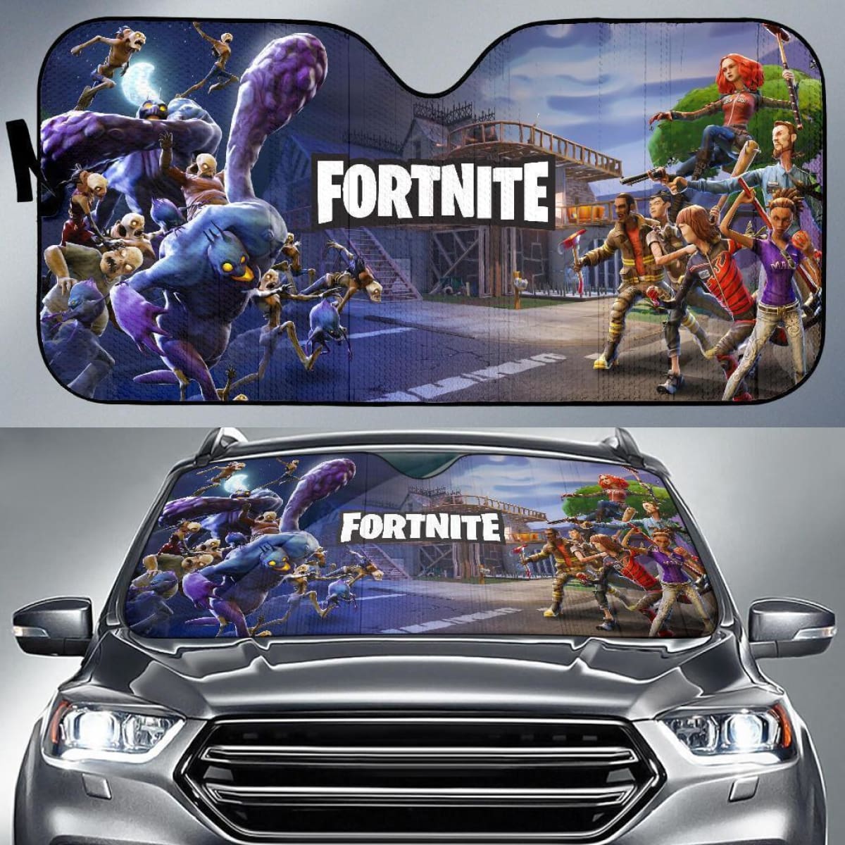 Fortnite Fight 2 Auto Sun Shade For Fan Mn05 Universal Fit 111204