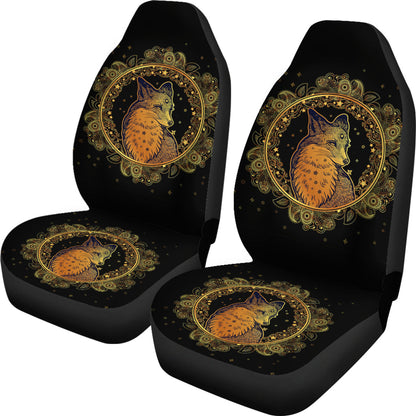 Fox Mandala Car Seat Covers