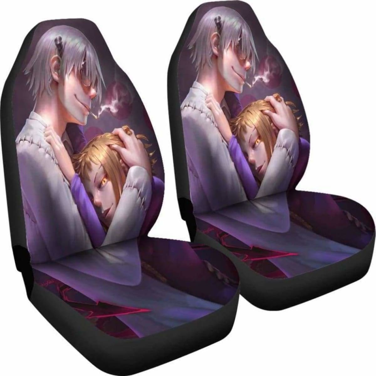 Franken Stein Car Seat Covers Universal Fit 051012