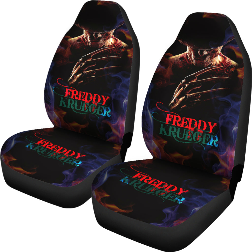 Freddy Krueger Dark Horror Film ART Seat Covers Halloween Car Accessories Gift Idea Ci0825