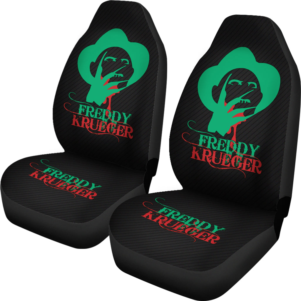 Freddy Krueger Green Horror Film In Seat Covers Halloween Car Accessories Gift Idea Ci0824