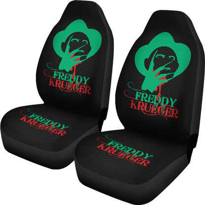 Freddy Krueger Green Horror Film In Seat Covers Halloween Car Accessories Gift Idea Ci0824