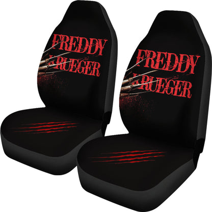 Freddy Krueger Horror Film ART Seat Covers Halloween Car Accessories Gift Idea Ci0825