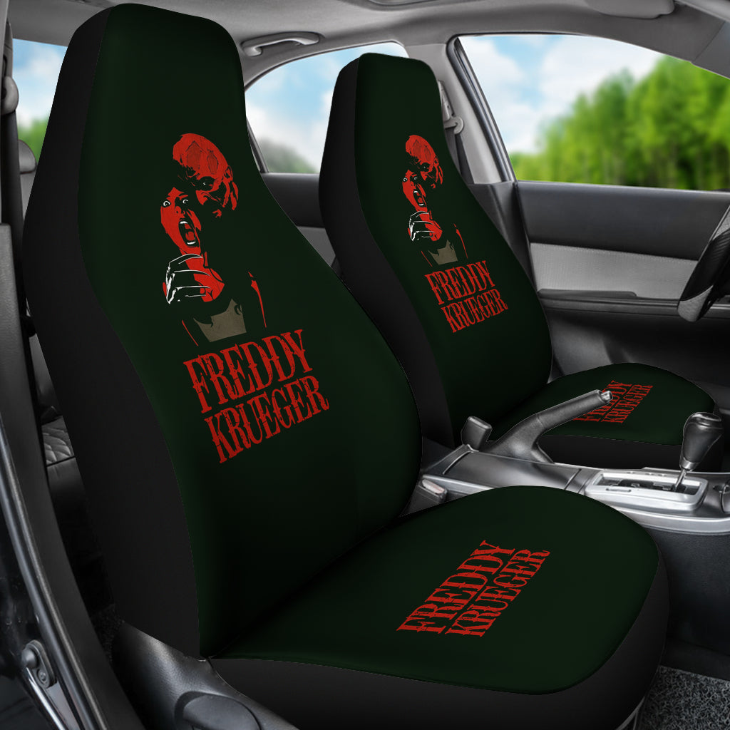 Freddy Krueger Horror Film Hand On Seat Covers Halloween Car Accessories Ci0823