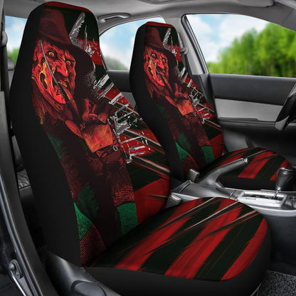 Freddy Krueger Horror Film In Seat Covers Halloween Car Accessories Gift Idea Ci0824