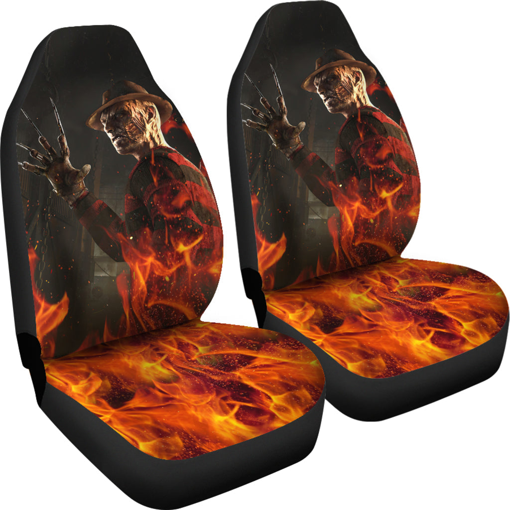 Freddy Krueger Horror Film In Seat Covers Halloween Car Accessories Gift Idea Ci0825