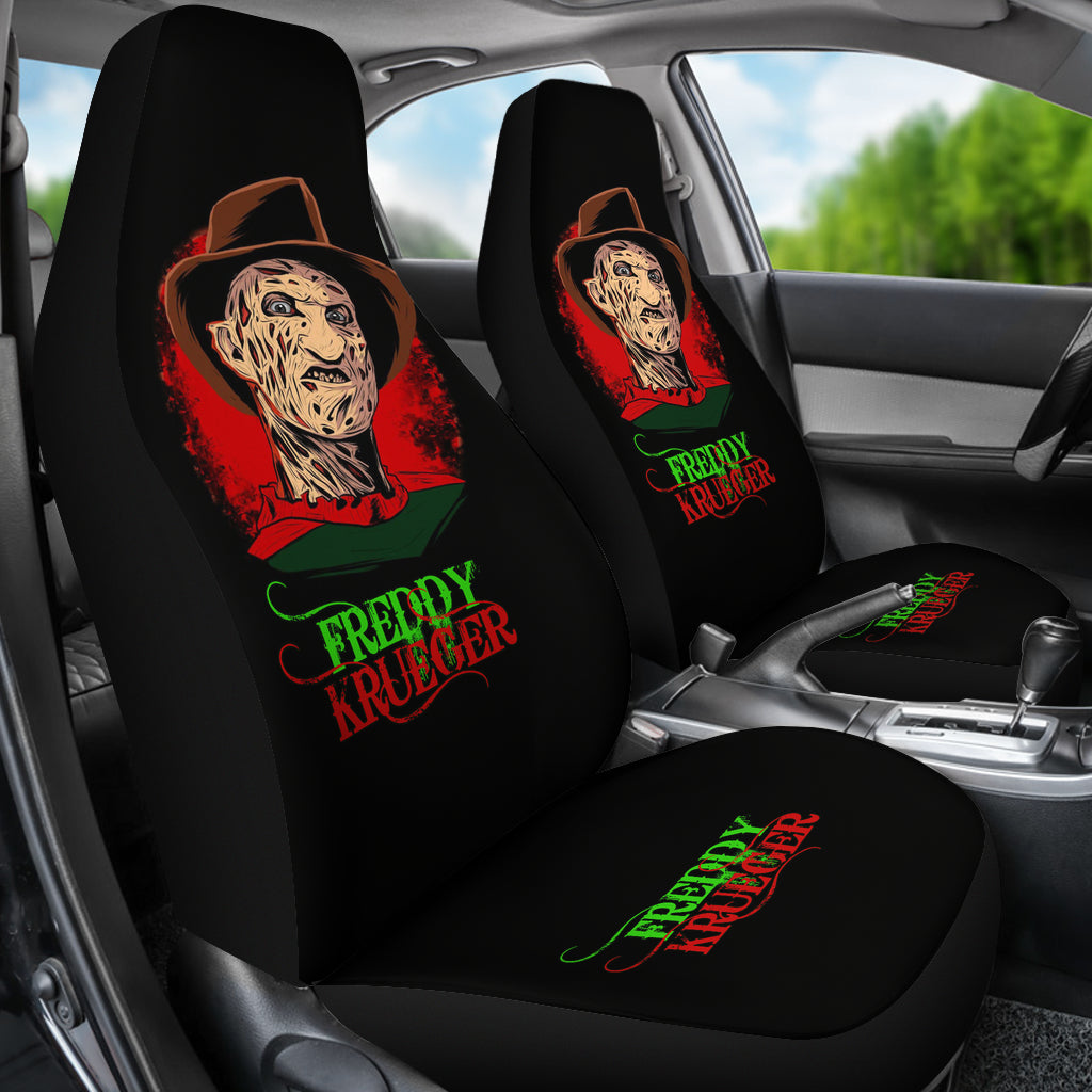 Freddy Krueger Horror Film Seat Covers Halloween Car Accessories Ci0823