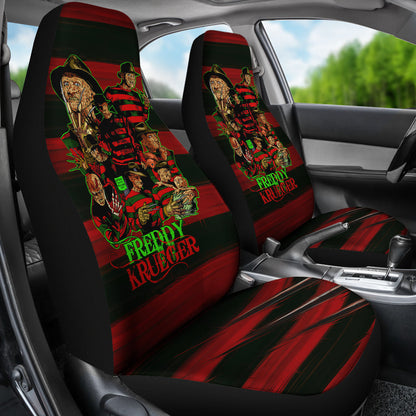 Freddy Krueger On Elm Street Horror Film Seat Covers Halloween Car Accessories Ci0823