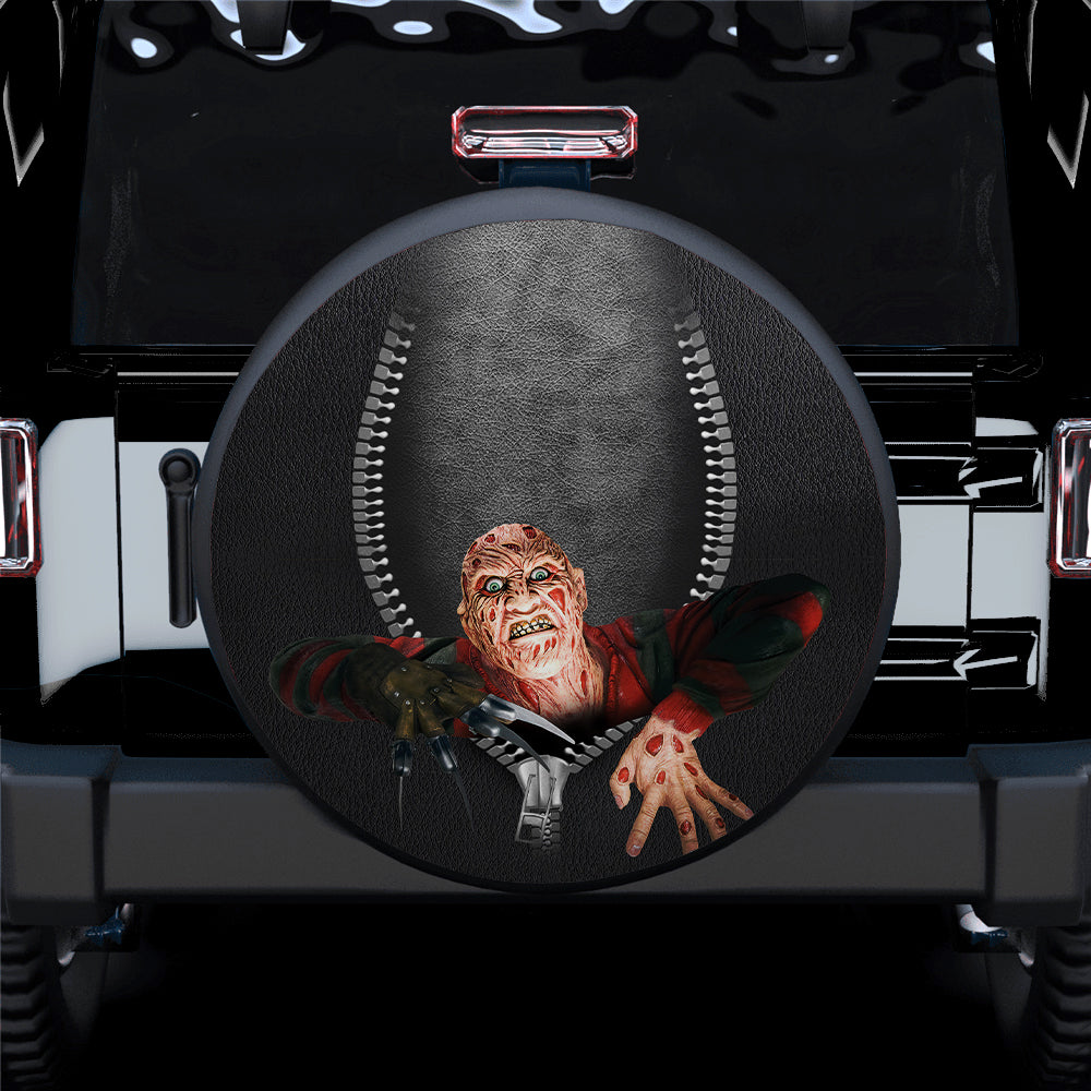 Freddy Krueger Zipper Car Spare Tire