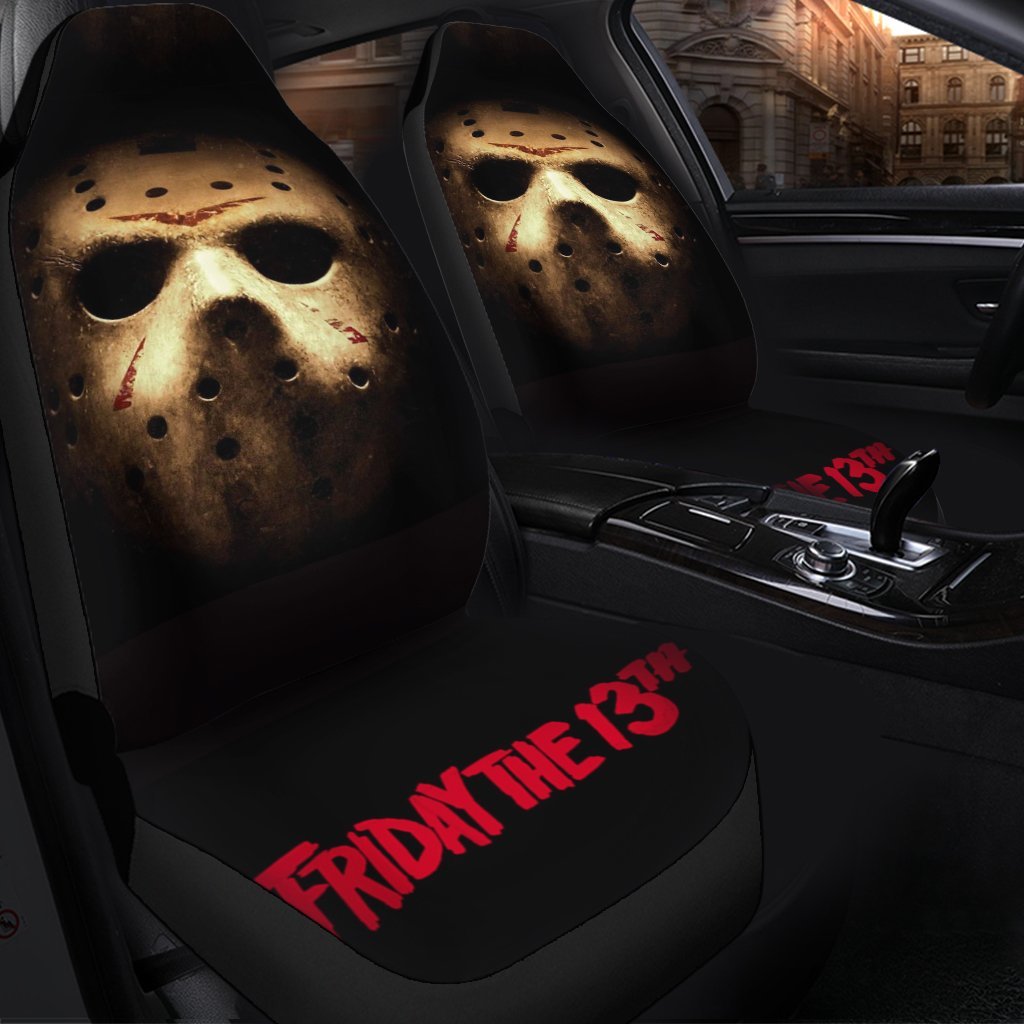 Friday The 13th Jason Voorhees Horror Movies Car Seat Covers