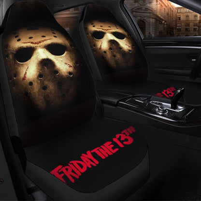 Friday The 13th Jason Voorhees Horror Movies Car Seat Covers