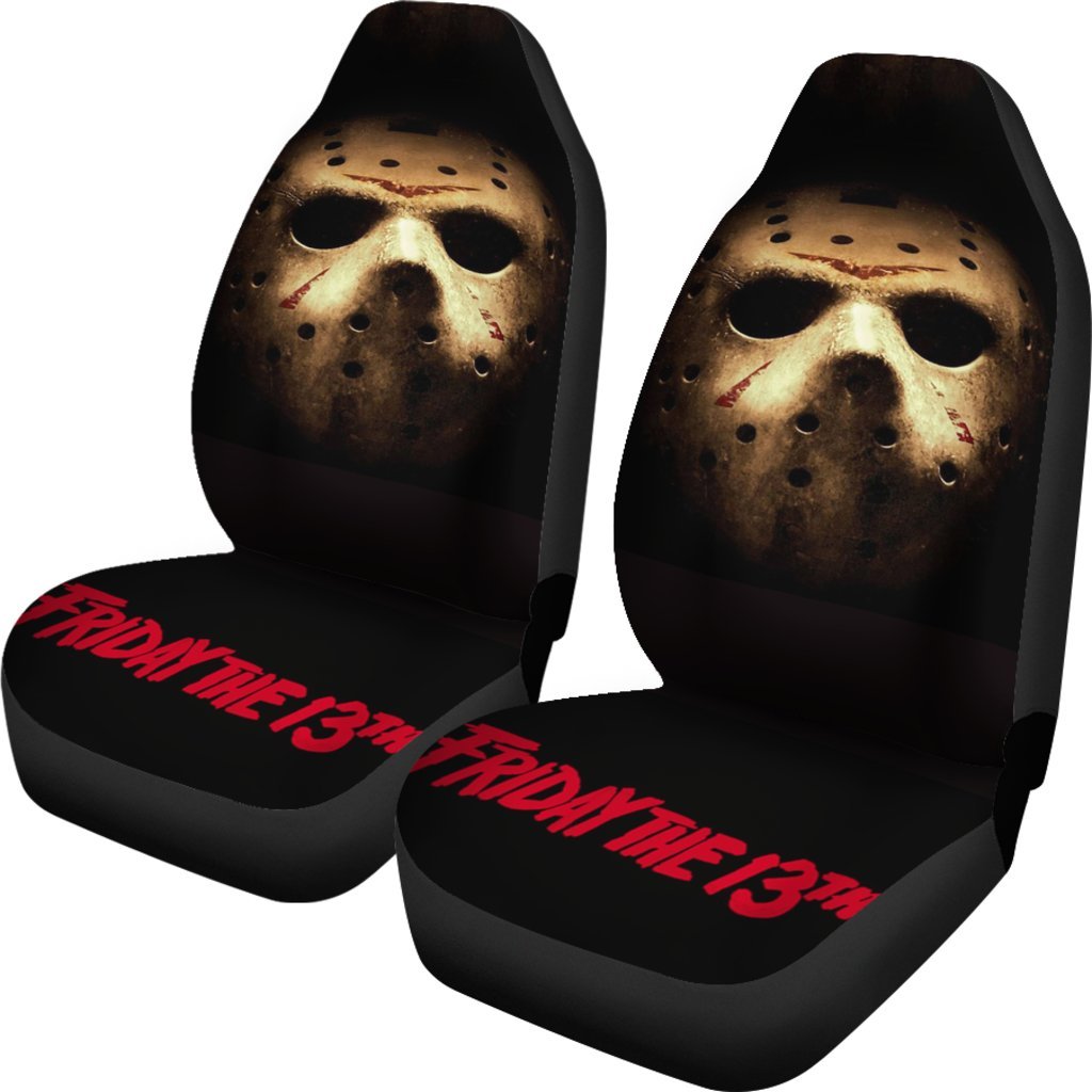 Friday The 13th Jason Voorhees Horror Movies Car Seat Covers