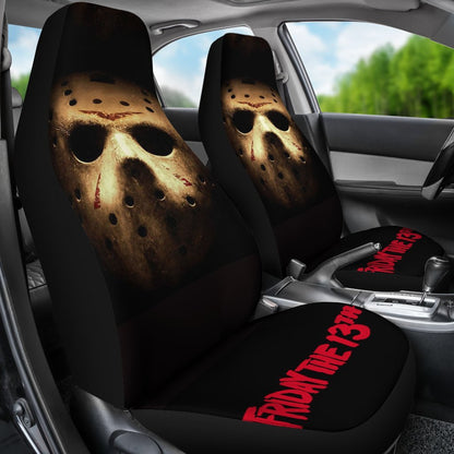 Friday The 13th Jason Voorhees Horror Movies Car Seat Covers