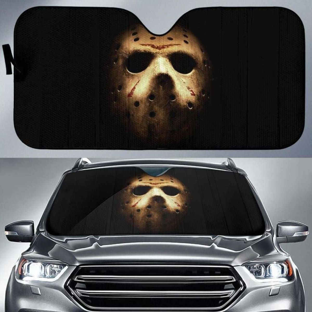 Friday The 13Th Car Auto Sun Shades Universal Fit 051312