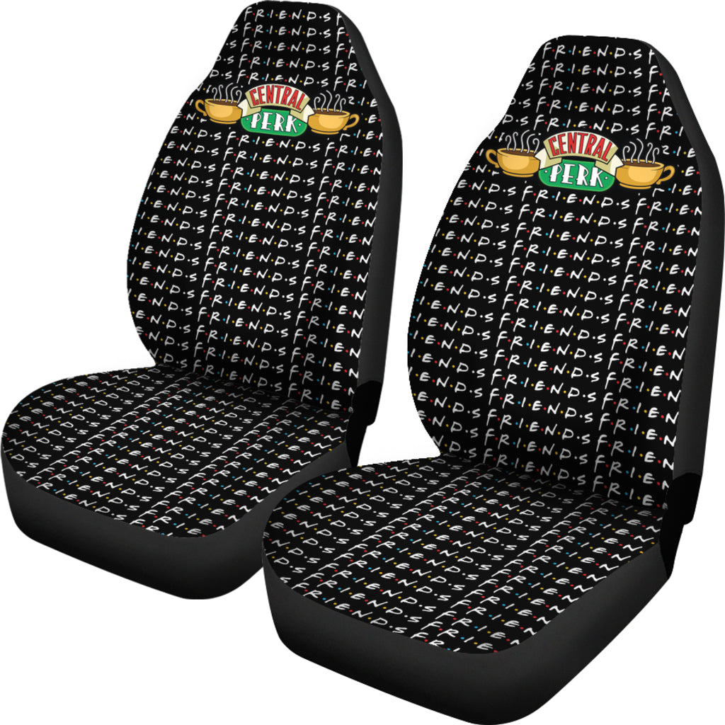 Friends Central Perk Logo Car Seat Covers Car Accessories Ci220628-01