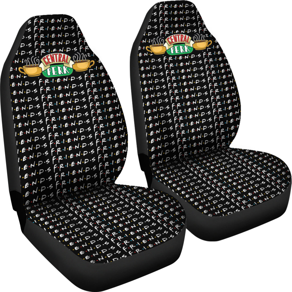 Friends Central Perk Logo Car Seat Covers Car Accessories Ci220628-01