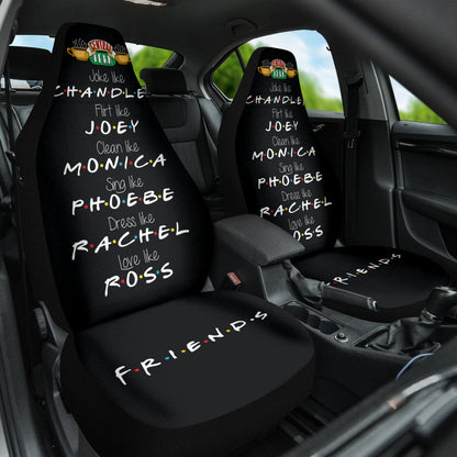 Friends Quotes Car Seat Covers Car Accessories Ci220628-05