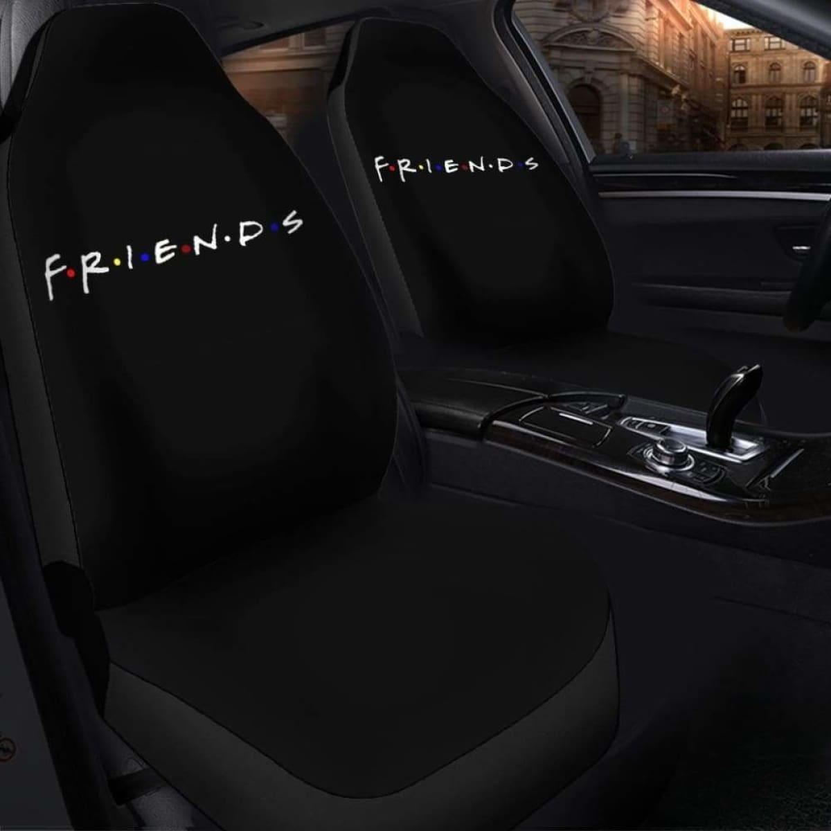 Friends TV Show Logo Seat Covers 101719 Universal Fit