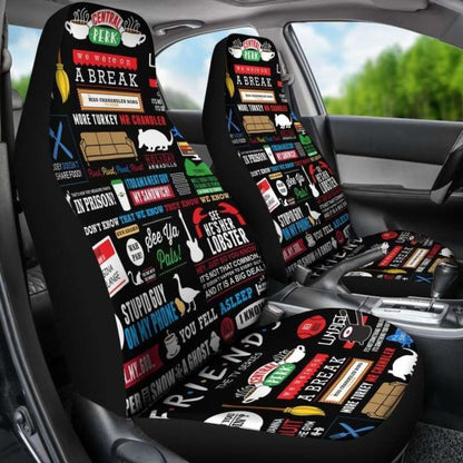 Friends Tv Show Car Seat Covers Universal Fit 051312