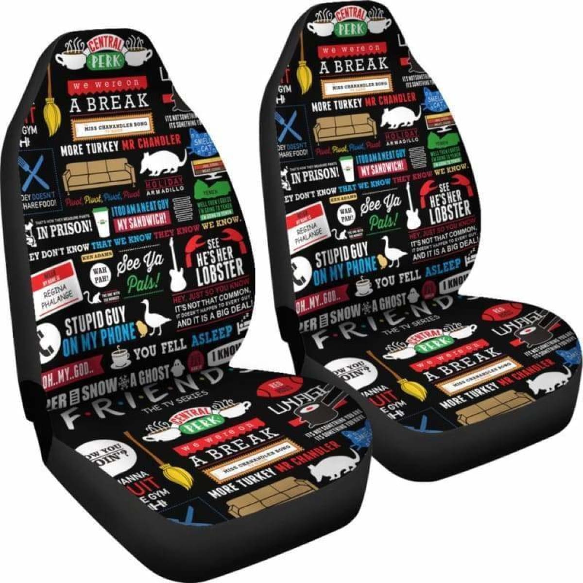 Friends Tv Show Car Seat Covers Universal Fit 051312