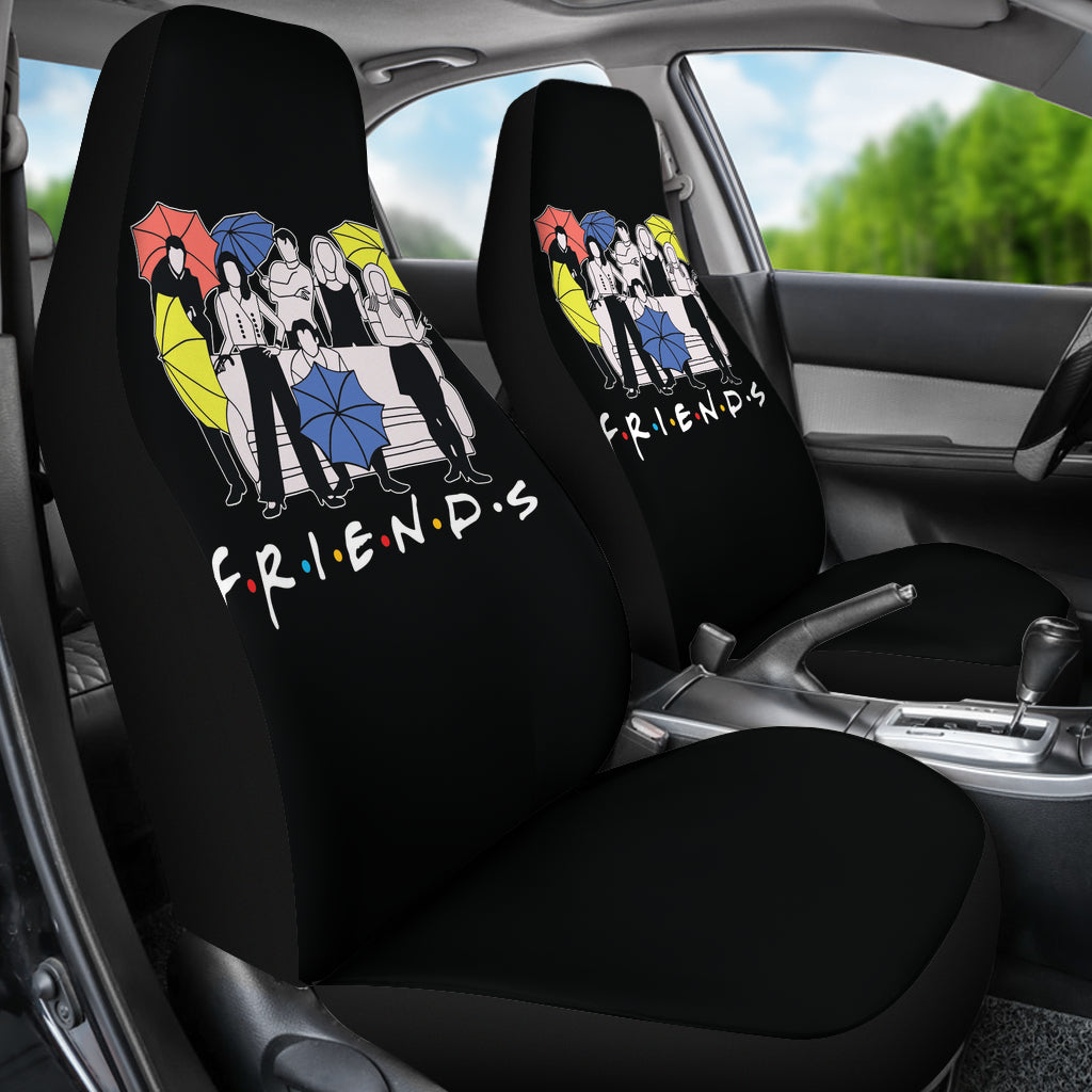 Friends Umbrella Car Seat Covers Car Accessories Ci220628-07