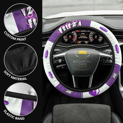 Frieza Anime Steering Wheel Cover Custom Dragon Ball Anime Car Accessories